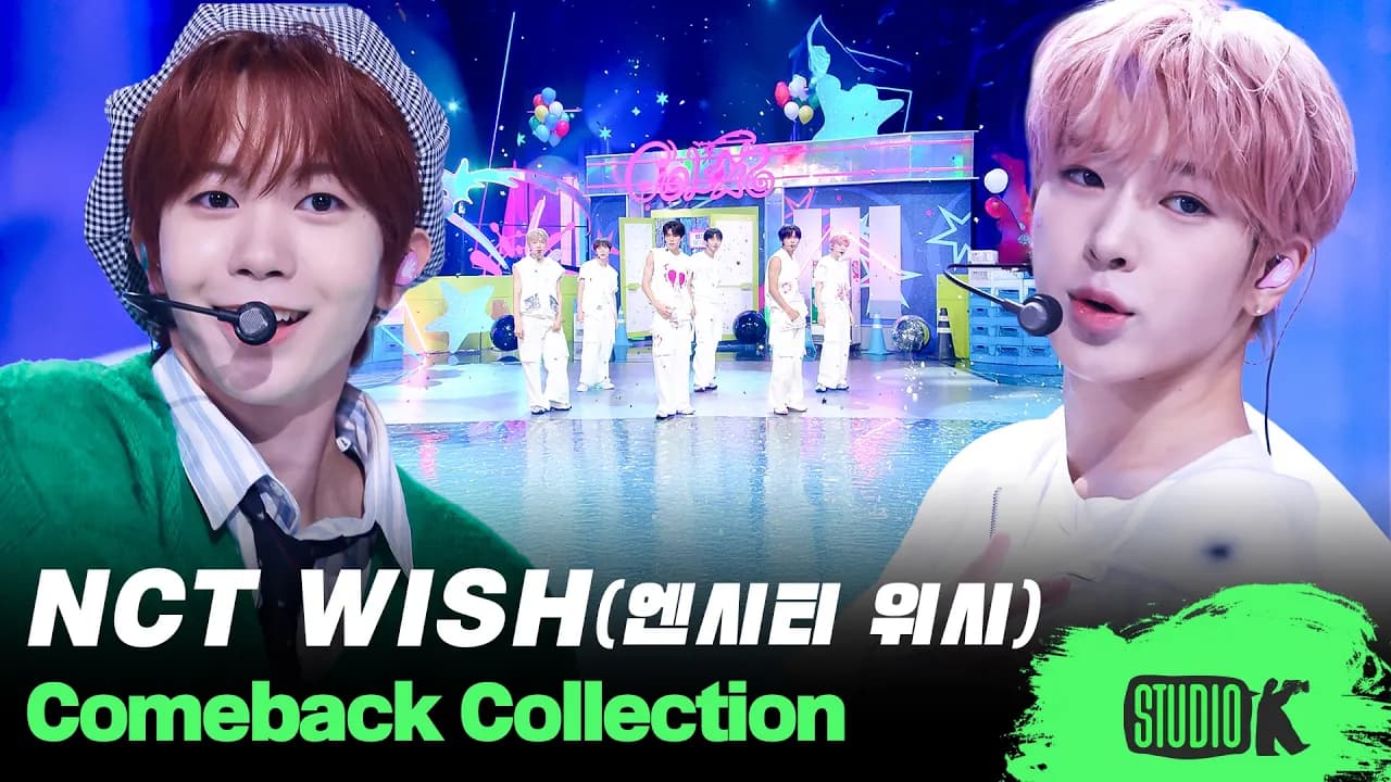 NCT WISHの全ステージを1本の動画に：デビュー曲「WISH」から「COLOR」まで
