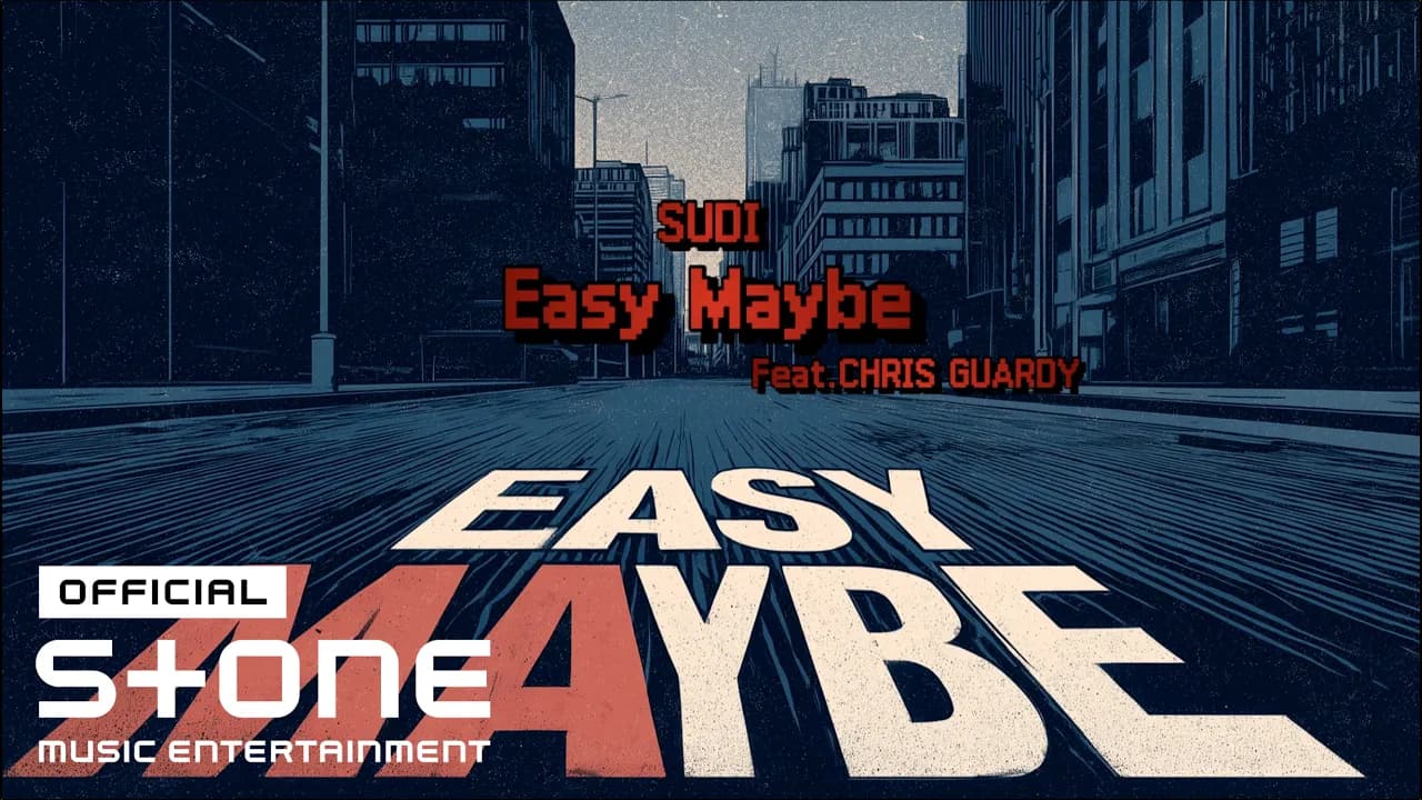 Stone MusicのSUDI、チルな新曲「Easy Maybe」リリック・ビデオを公開