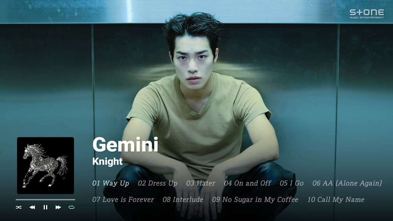 Gemini、公式プレイリストでKnight時代を本格始動